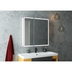 Зеркальный шкаф Континент Allure LED белый МВК045